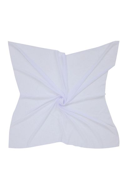 Cenk Women's White Seamless Plain Writing 100 cm 000