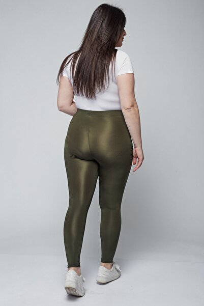 Ebsumu Large Size Shapewear Khaki Disco Tights