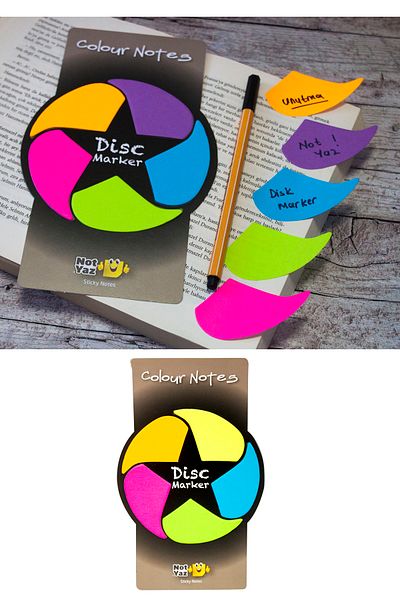 Paste Notes Disk Marker Page Marker & Sticky Note