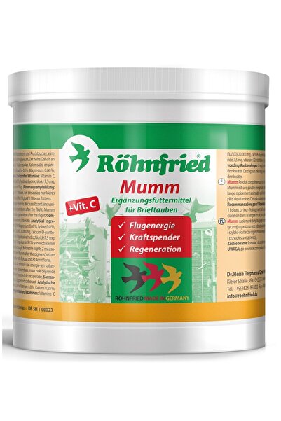 Röhnfried Mumm C Vitaminli Enerji Verici Vitamin 400 G