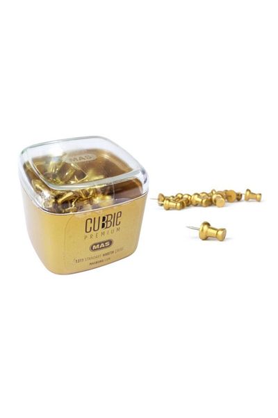 Mas 1311 Map Nail Standard Cubbie Premium Gold (8 Boxes)