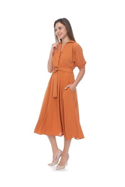 CİXAPLE Rochie Ayrobin Midi lungime