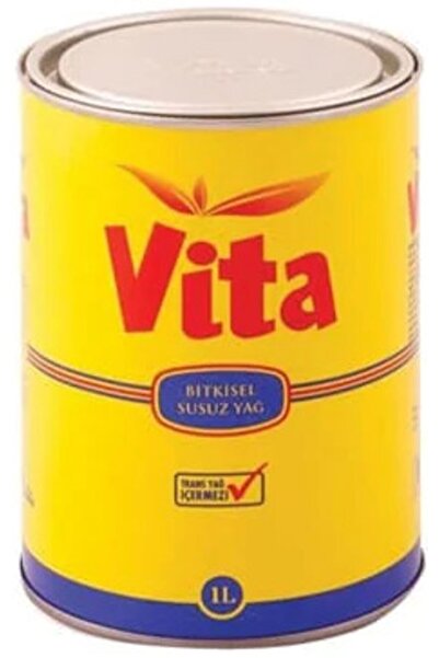 vita Susuz Margarin 1 Litre Teneke Kutu