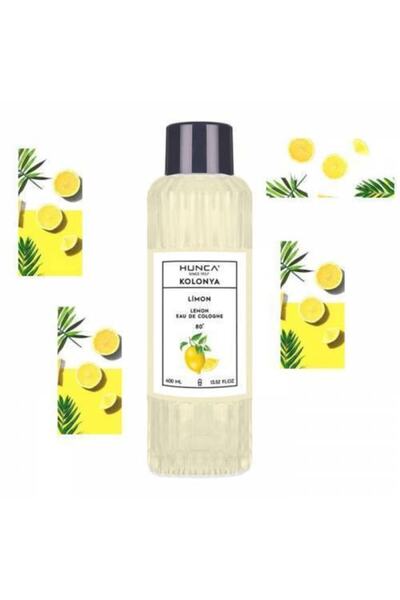 Huncalife Orıjınal Hunca Life 400 Ml Limon Kolonyası 80 Derece Lemon Kolonyası
