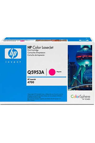 HP Q5953a Toner Orjinal Kırmızı 643a