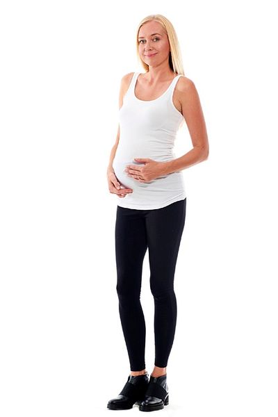 Motherway Tricou alb pentru femei gravidă Bm347