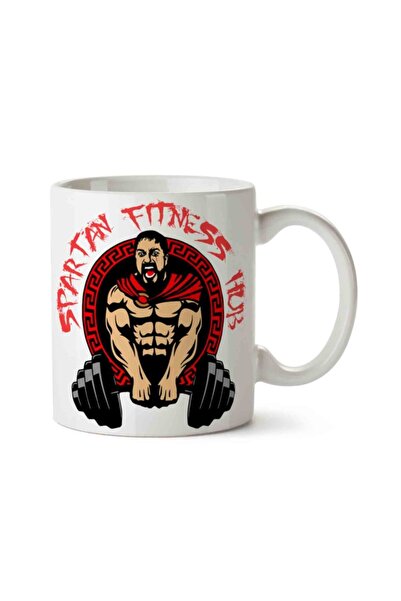 ART HEDİYE كوب سبارتانز جيم فيتنس 3 مطبوع على الجانبين.jpg