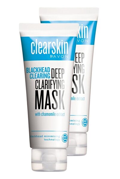 AVON Clearskin Siyah Noktalar İçin Maske 75 Ml. İkili Set