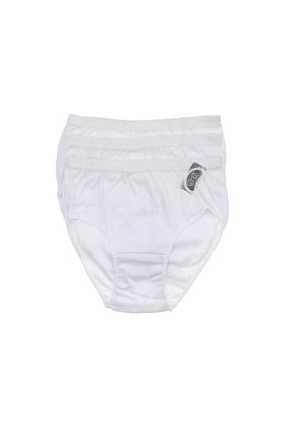 GÜMÜŞ Chiloți albi Ribana Bato Slip - Pachet 6 3040