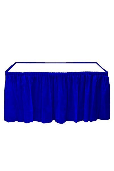 kullanatparti Πλαστική επιτραπέζια φούστα σε μπλε ναυτικό χρώμα