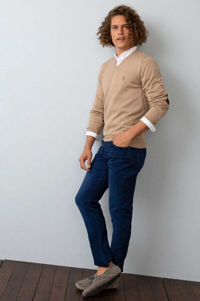 U.S. Polo Assn. Men's Brown Sweater