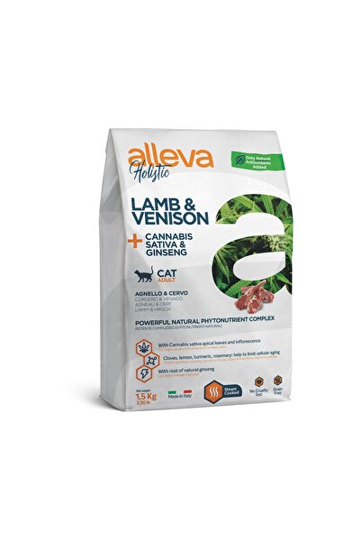 ALLEVA Kuzu Geyik Yetişkin Kedi Maması 1.5 kg