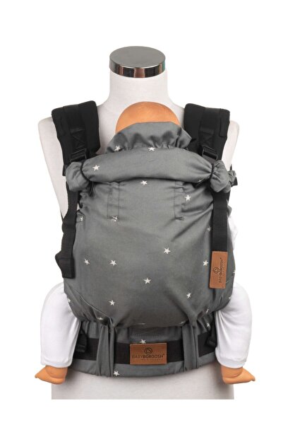 Baby Boroosh New Age Stars Barut Bebekle Büyüyen %100 Pamuklu Ergonomik Bebek Kangurusu