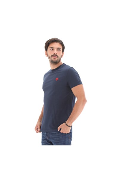 Timberland SS DUNSTAN RIVER JERSEY C Blue Men's T-Shirt101096711