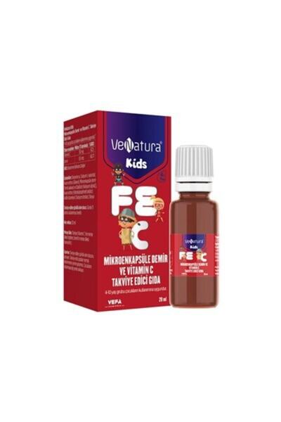 VeNatura Kids Mikroenkapsüle Demir ve Vitamin C 20 ml