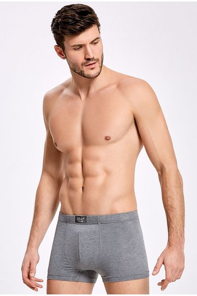 İlke Ανδρικό Anthracite 2 Pack Bamboo Boxer