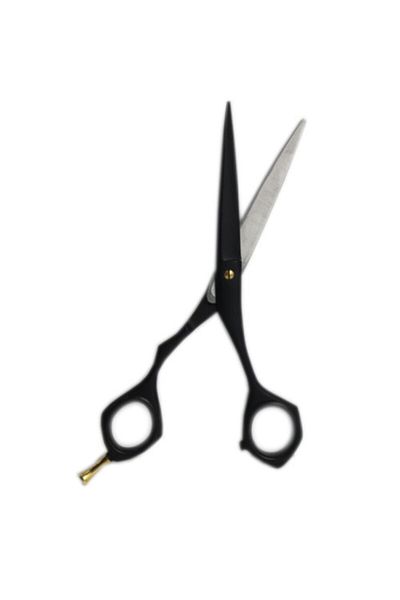 Nanoplex Professional Hair Cutting Scissors, Black Shaped Scissors