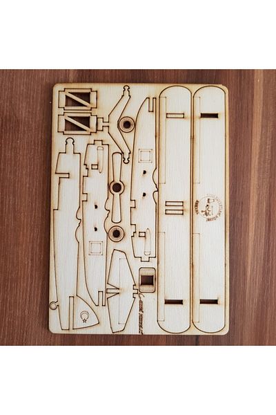 Hobi Modelci Model Airplane - Model Airplane - Wooden Plane - 3d Puzzle - Letov