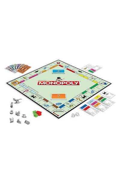 Hasbro Games هاسبرو مونوبولي كلاسيك - سلسلة البيدق الجديدة - لعبة عائلية