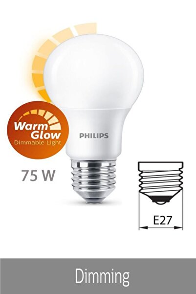 Philips Corepro 10,5w (75w) Dim Led Ampul Sarı 2700k E27