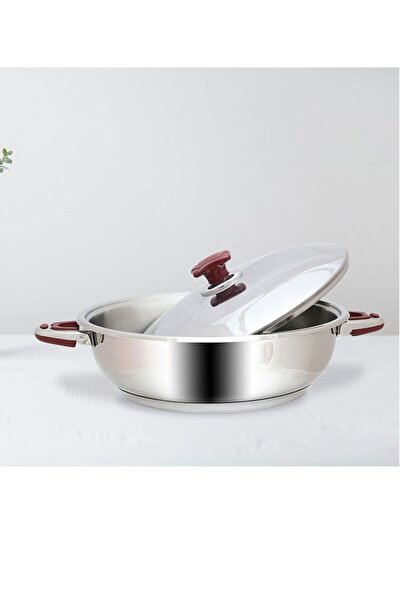 MEGA Bakalit 26cm Basık Tencere