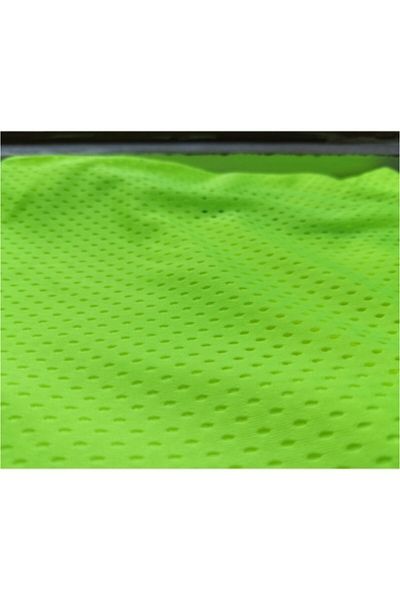 Yunus Perforated Mesh Training Vest Highlighter Yellow 10 Pieces