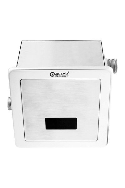Aquamix Photocell Urinal Battery Flush Mounted