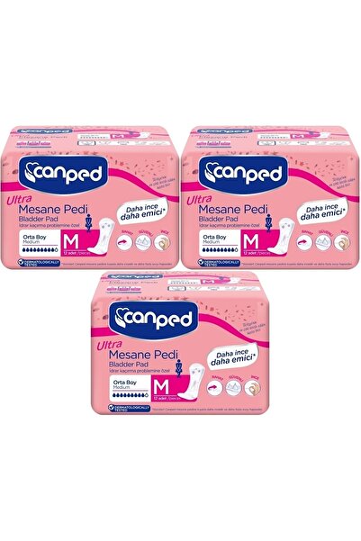Canped Mesane Pedi Ultra M - Medium - Orta 36 Adet (3PK*12)