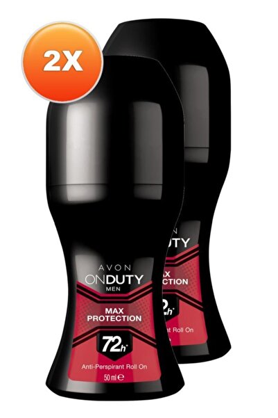 AVON OnDuty Max Protection Erkek Rollon 50 Ml. İkili Set