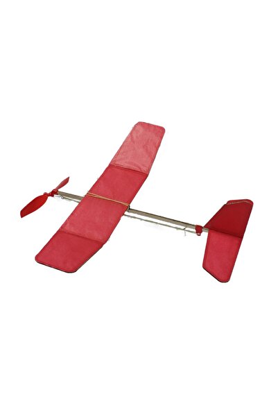 Hobi Modelci Lastik Motorlu Model Uçak - Maket Uçak - 3d Puzzle - Uçman