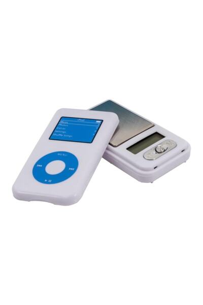 Ses ve Tel Yayınları Mingheng 200 Gr 0.01 Gr Mp3 Çalar Görünümlü Cep Terazisi