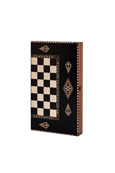 Helena Wood Art Kıng Tavla (Geniş) 52*30*8 Cm