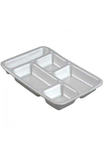 Modatools Tabak Köpük 5 Bölmeli Tabldot 100 Lü Paket 26668s