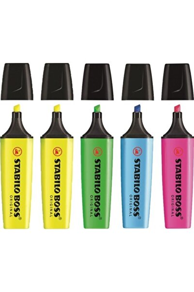 Stabilo Stabılo Boss Fosforlu Kalem 5'li Set
