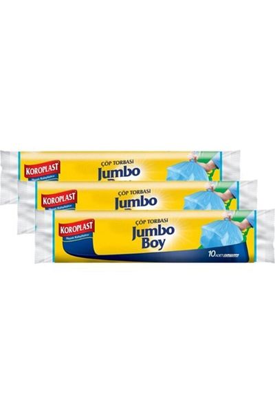 Koroplast Strong Jumbo Garbage Bag 10 x 3 Pack (80*110)