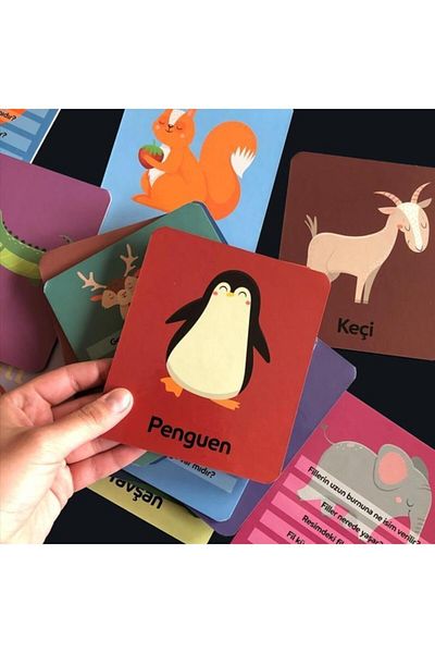 Neobebek Animals Intelligence Cards (20 Card)