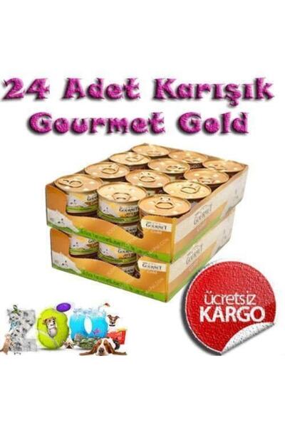 Gourmet Gold Karışık 24 Adet Kedi Yaş Maması