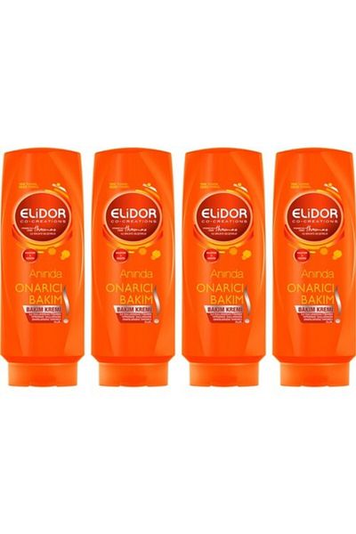 Elidor Instant Repair Care Hair Care Cream 500 Ml X 4