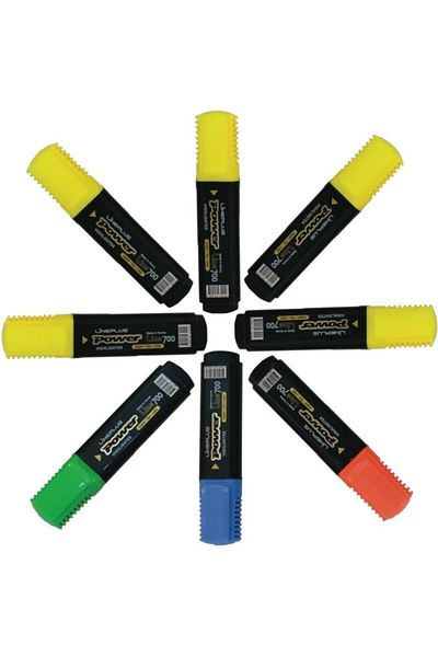 Lineplus Power Line 700 - 8-Piece Highlighter Set, Special Advantage