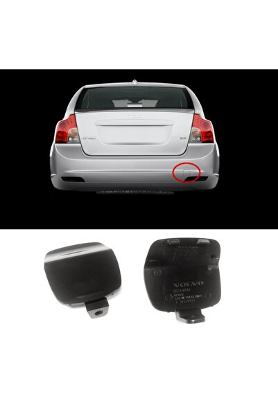 Volvo S40 Arka Tampon Çeki Demir Kapağı 2008-2012