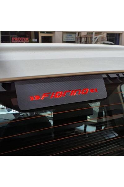 Carmind Fiat Fiorino Karbon Arka Fren Stop Lambası Sticker