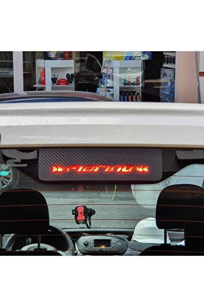 Carmind Fiat Fiorino Karbon Arka Fren Stop Lambası Sticker
