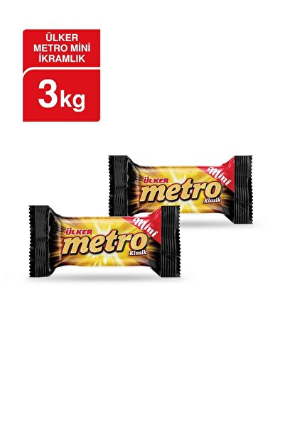 Ülker Mini Metro Ikramlık Dökme 3kg