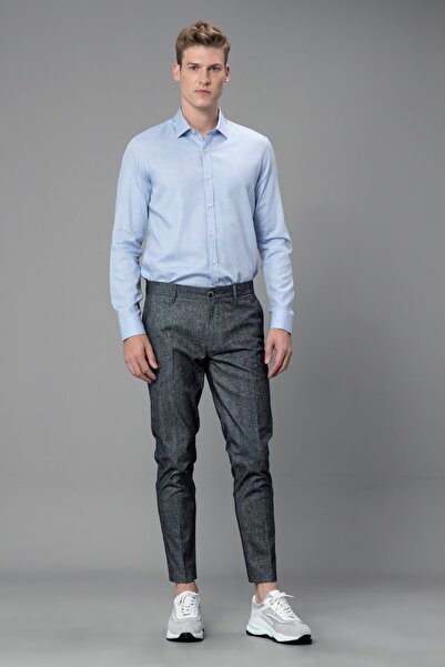 Lufian Reta Smart Gömlek Slim Fit Saks