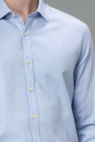 Lufian Reta Smart Gömlek Slim Fit Saks