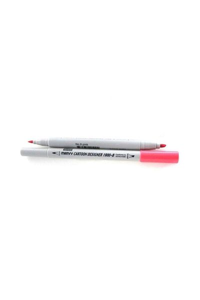 ADEL OYUNCAK Marvy 1900b-s/9 Pink Graphic Marker Pen
