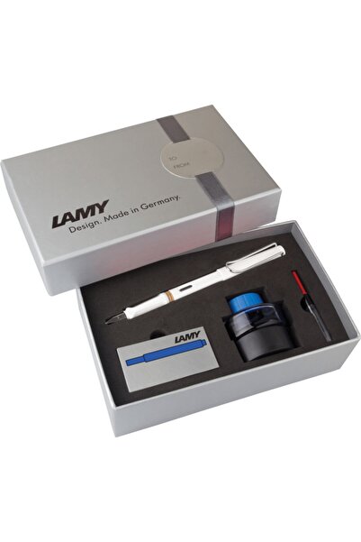 Lamy Safari Dolma Kalem Seti Beyaz 19bds-m