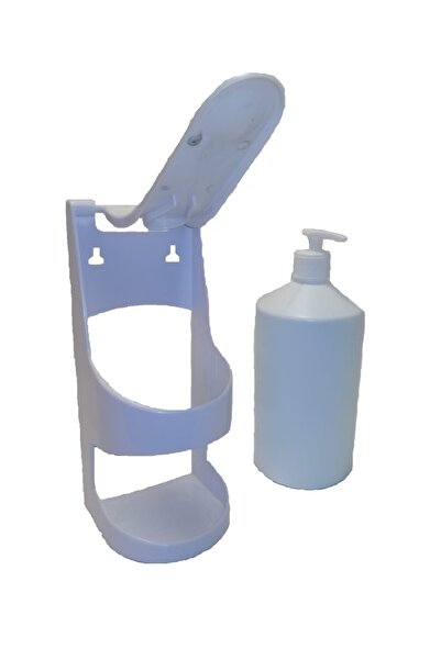TRENDY Dirsek Temaslı Pompalı Sabunluk / Dezenfektan Duvar Aparatı 1000ml