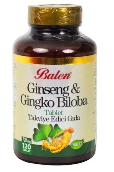Balen Kırmızı Ginseng & Ginkgo Biloba 120 Tablet