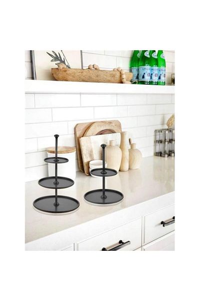 The Mia Black Cake & Cake Serving 20X14 cm